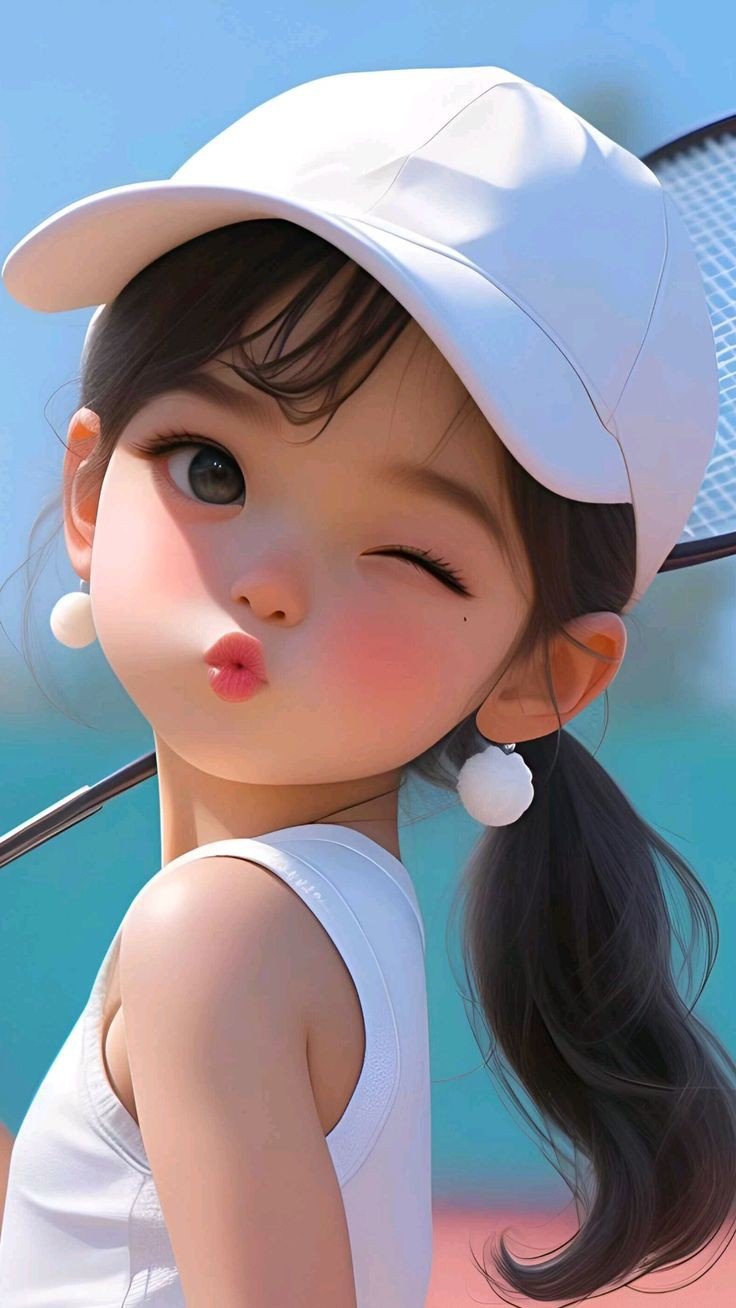 Cartoon Girl DP